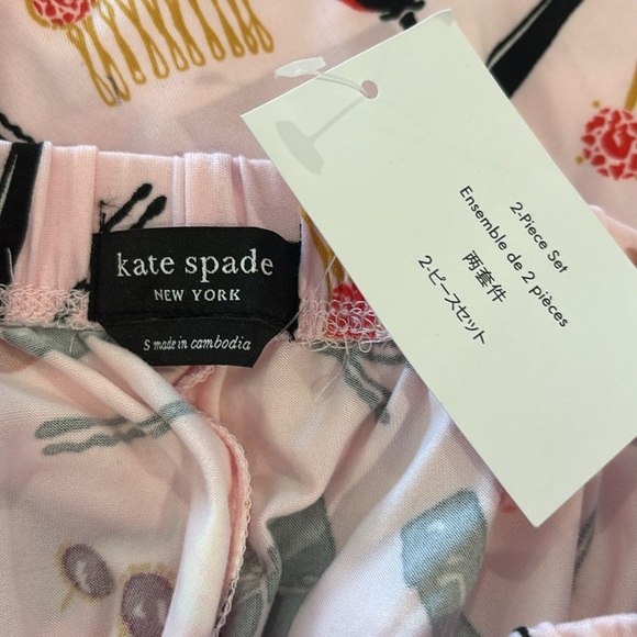 NWT Kate Spade All Dolled Up Pajama Set - Picture 9 of 12